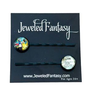 Beauty And The Beast Hair Pin Set
